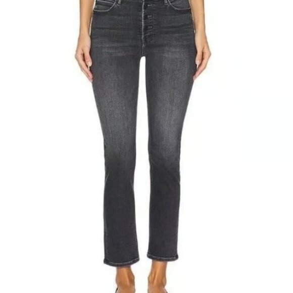 Mother Jeans The Mid Rise Dazzler Ankle Step Fray Lighting Up Lanterns Size 28 - Picture 1 of 8